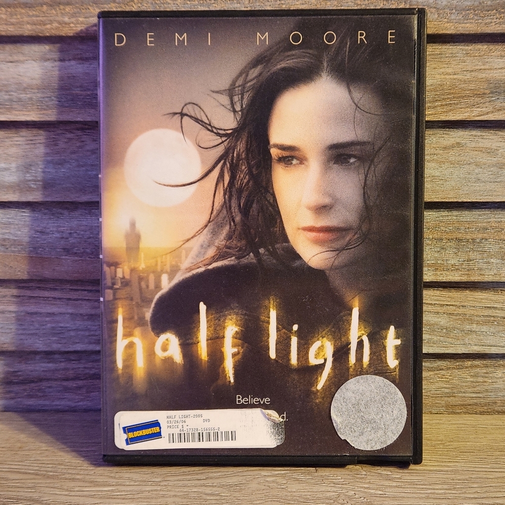 🖤 Half Light DVD Demi Moore Movie
